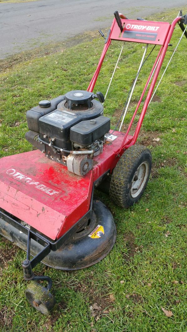 TroyBilt 33" Wide Cut Walk Behind Self Propelled Lawn Mower for Sale
