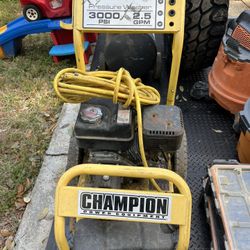 Champion Pressure Washer 