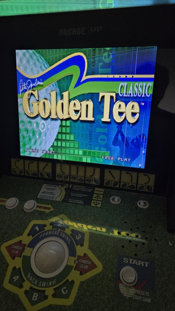 Golden Tee Classic with Riser