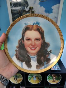 1989 Wizard of Oz "Dorothy" Collector's Plate - MINT (Box, COA & ROA Included)
