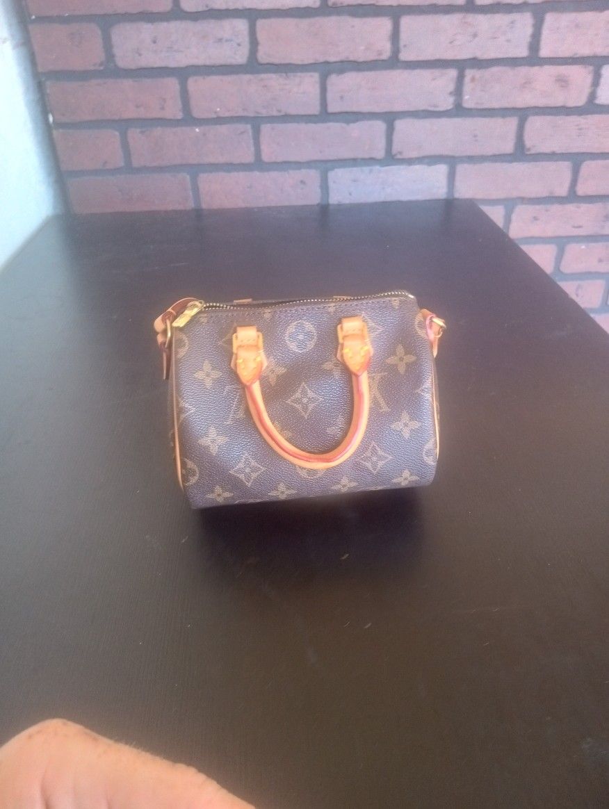 Louis Vuitton Nano Speedy Mini Bag $450 OBO