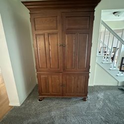 Solid Oak Tv Cabinet