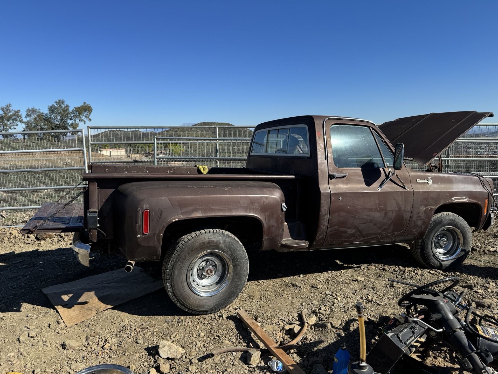 1977 Chevy Silverado C10 HD Short Bed Step Side