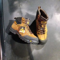 CATERPILLAR Men's Threshold Waterproof Steel Toe Work Boot