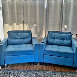 Convertible Chairs/beds 3in1