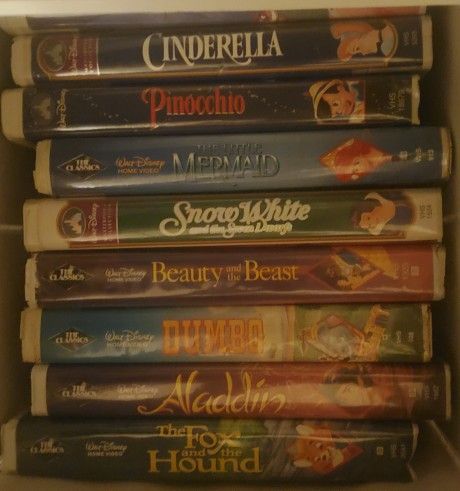 VARIETY VHS DISNEY CLASSIC MOVIES 