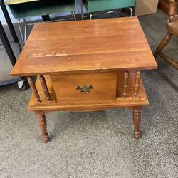 vtg end table