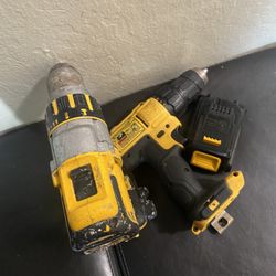 Dewalt Big Hammer Drill And Regular 