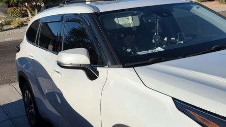 Rain Visors for 2020 to 2024 Toyota Highlander