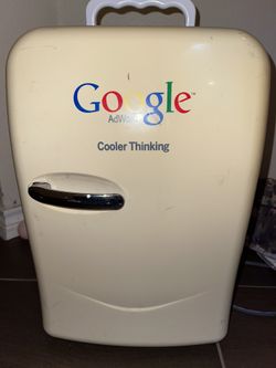 Google Mini Refrigerator Cooler Warmer Memorabilia Genuine Portable 20L Fridge