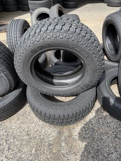 2 llantas 275/65/18 dela goodyear 95% de vida