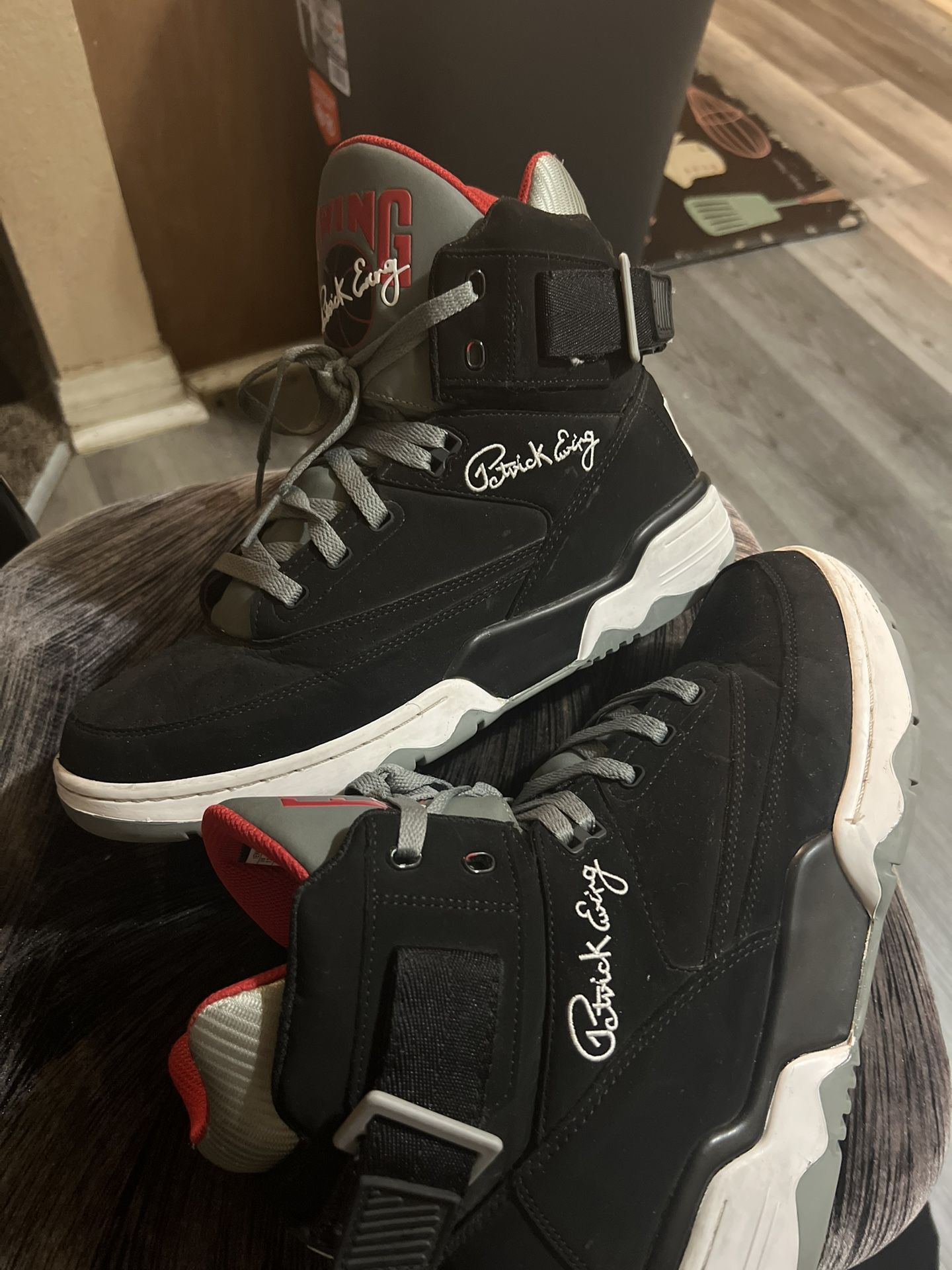 Old school Patrick Ewings Chunky 90s Style Shoes