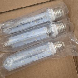 Lighting T10 LED Bulb 60W Clear Tubular, E26 Medium Base,