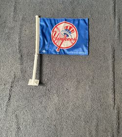 NY Yankees Car Window Flag