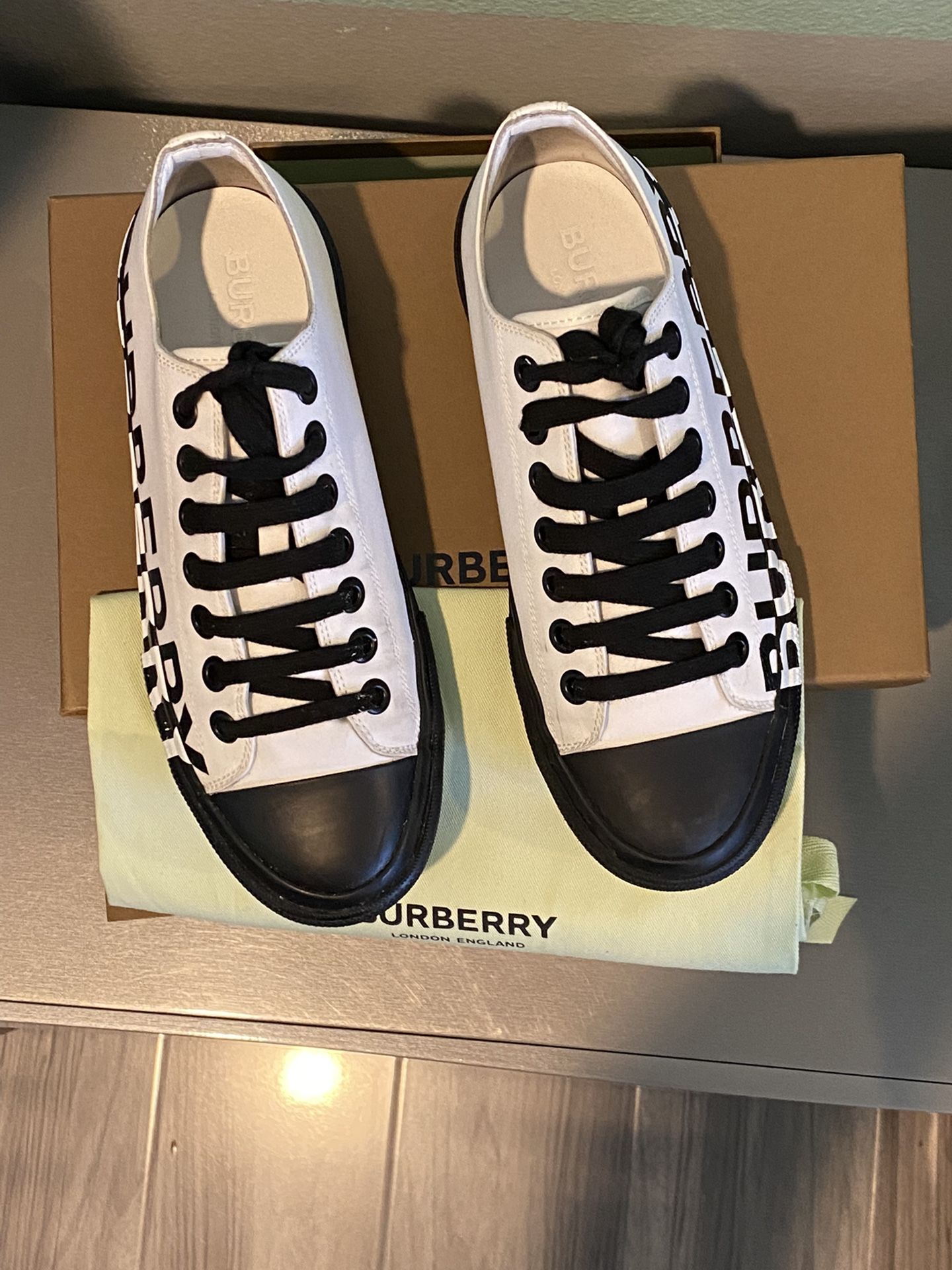 burberry leopard shoes