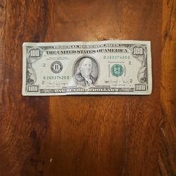 $ 100 From 1990
