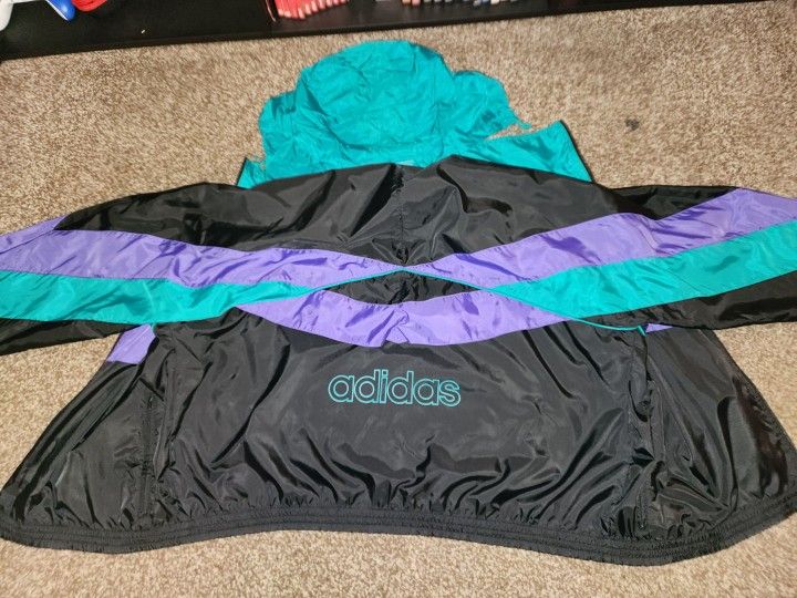 Vintage Early To Late 90s Adidas Windbreaker