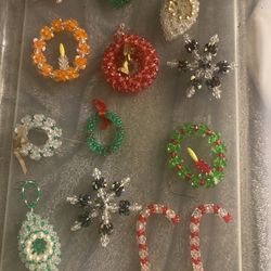 Ornamentos  Hechos A Mano 13 Pz 20dlls 