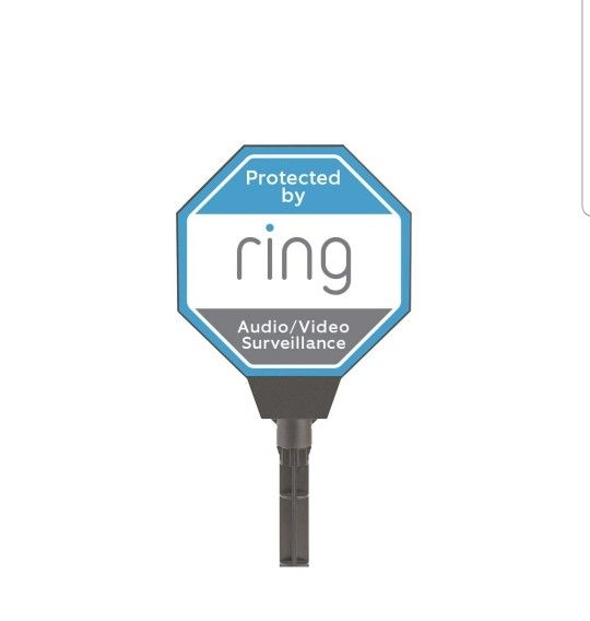 Solar Ring Security Sign