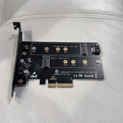 Nvme M.2 NGFF SSD to PCI-e X4 3.0 Converter Expansion Card Adapter