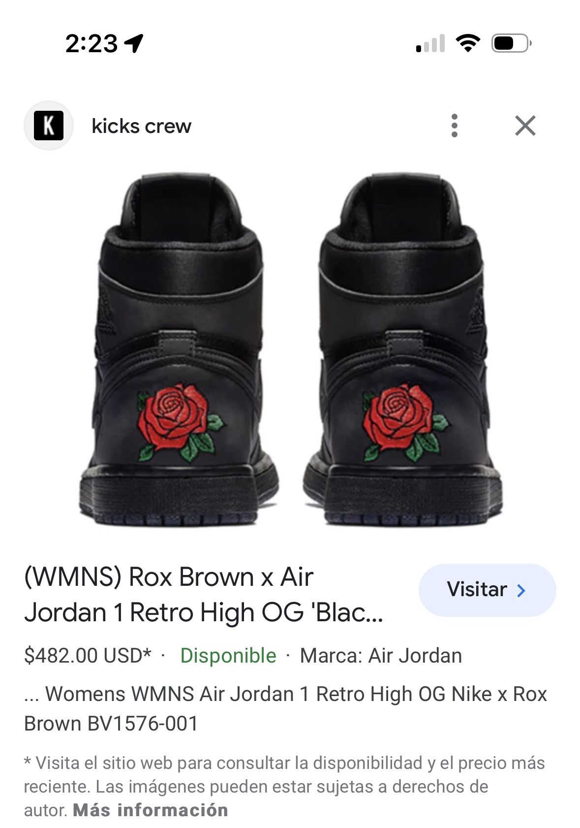 Air Rox (WMNS) Rox Brown x Air Jordan 1 Retro High OG 'Black' BV1576-001 for ...