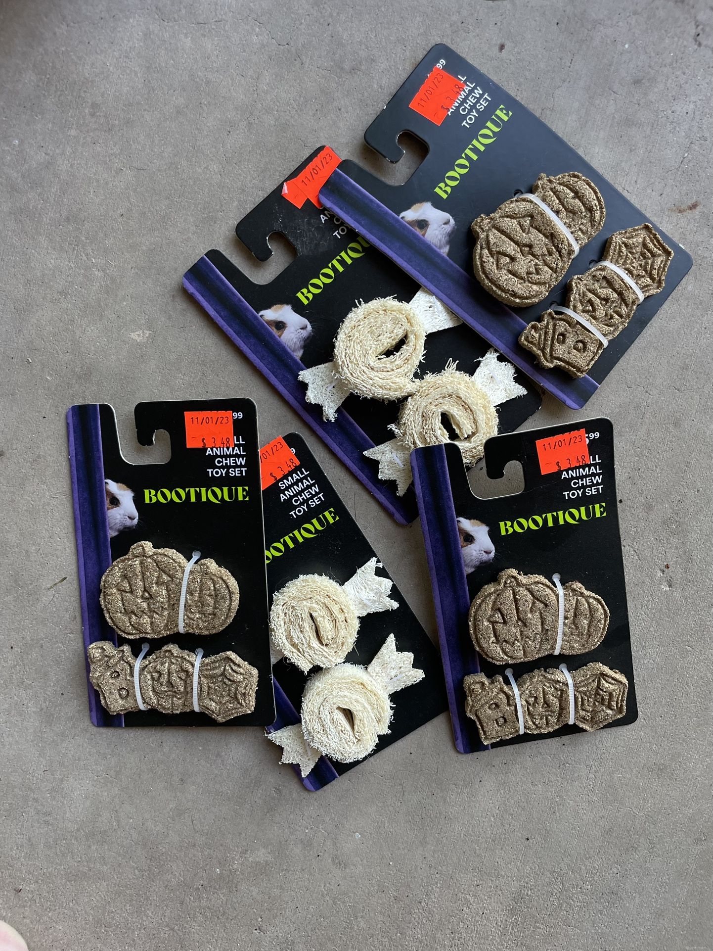 Small Animal Chew Toy Set