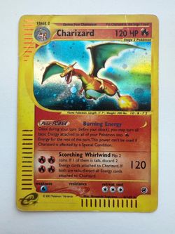 Pokémon Charizard 006/165 Expedition Base Set E-Reader Holo DMG