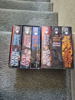 Robert Jordan's Wheel of Time series books 1-6