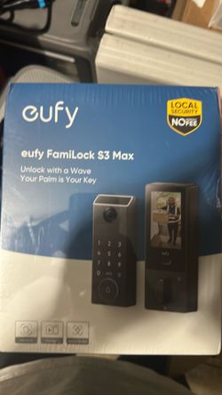 Eufy FamiLock S3 Max Smart Lock - Brand New Sealed