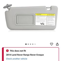 Left Driver side Sun Visor Gray with Sunroof fit for 2004 2005 Toyota RAV4, Replace for 74(contact info removed)0-B0