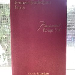 Madison Francis Kurkdjian Paris Baccarat Rouge 540