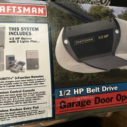 NEW IN BOX- UNOPENED GARAGE DOOR OPENER