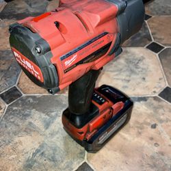 M18 ONE-KEY FUEL 18V Lithium-lon Brushless Cordless 1/2 Impact Wrench  Extended Anvil (Tool-Only)