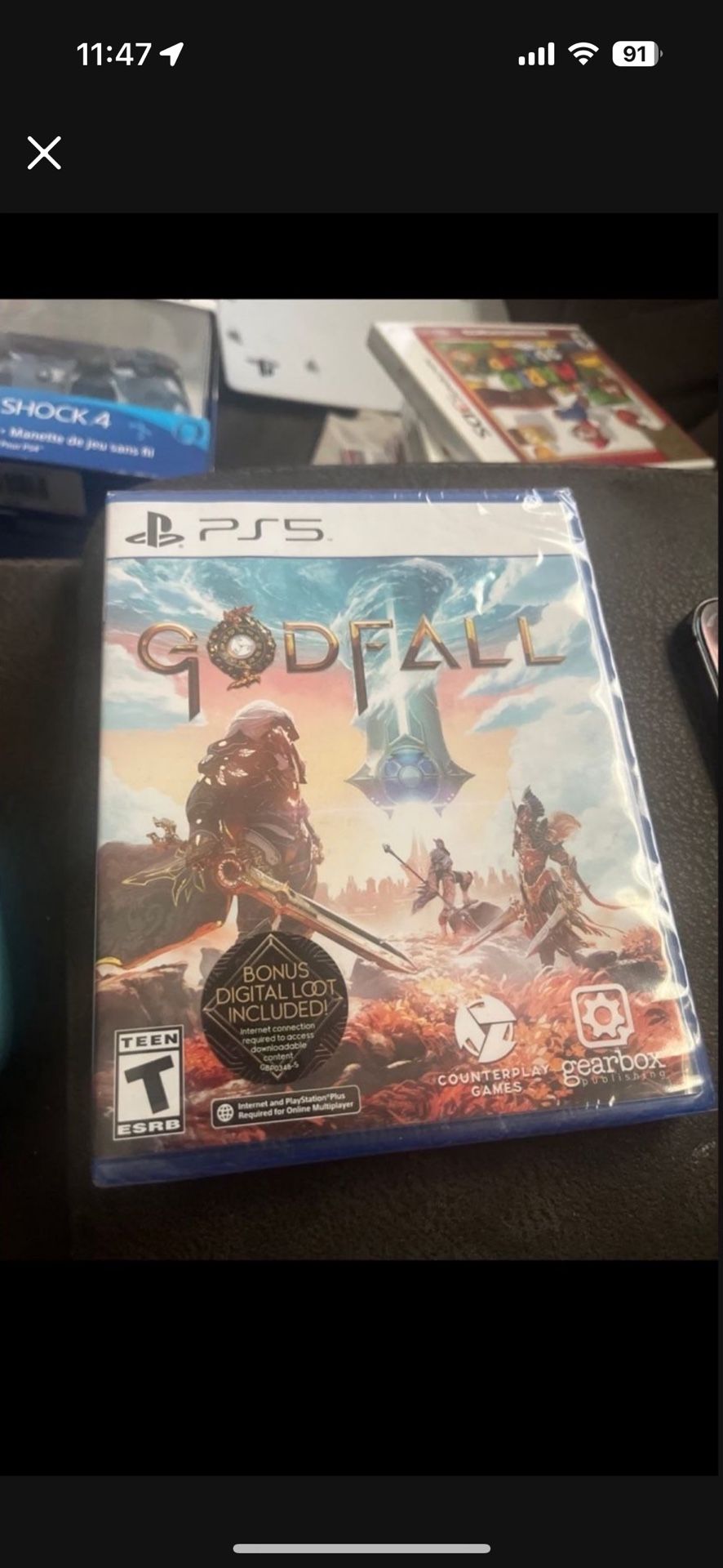 Godfall - Sony PlayStation 5 - Factory Sealed.