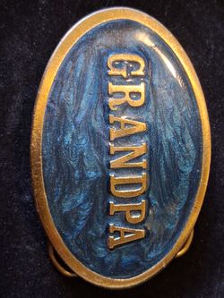 Grandpa Belt Buckle