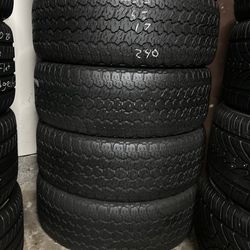 Used tires 255/65/17