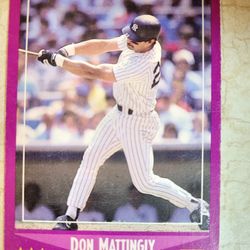 Don Mattingly Baseball Card