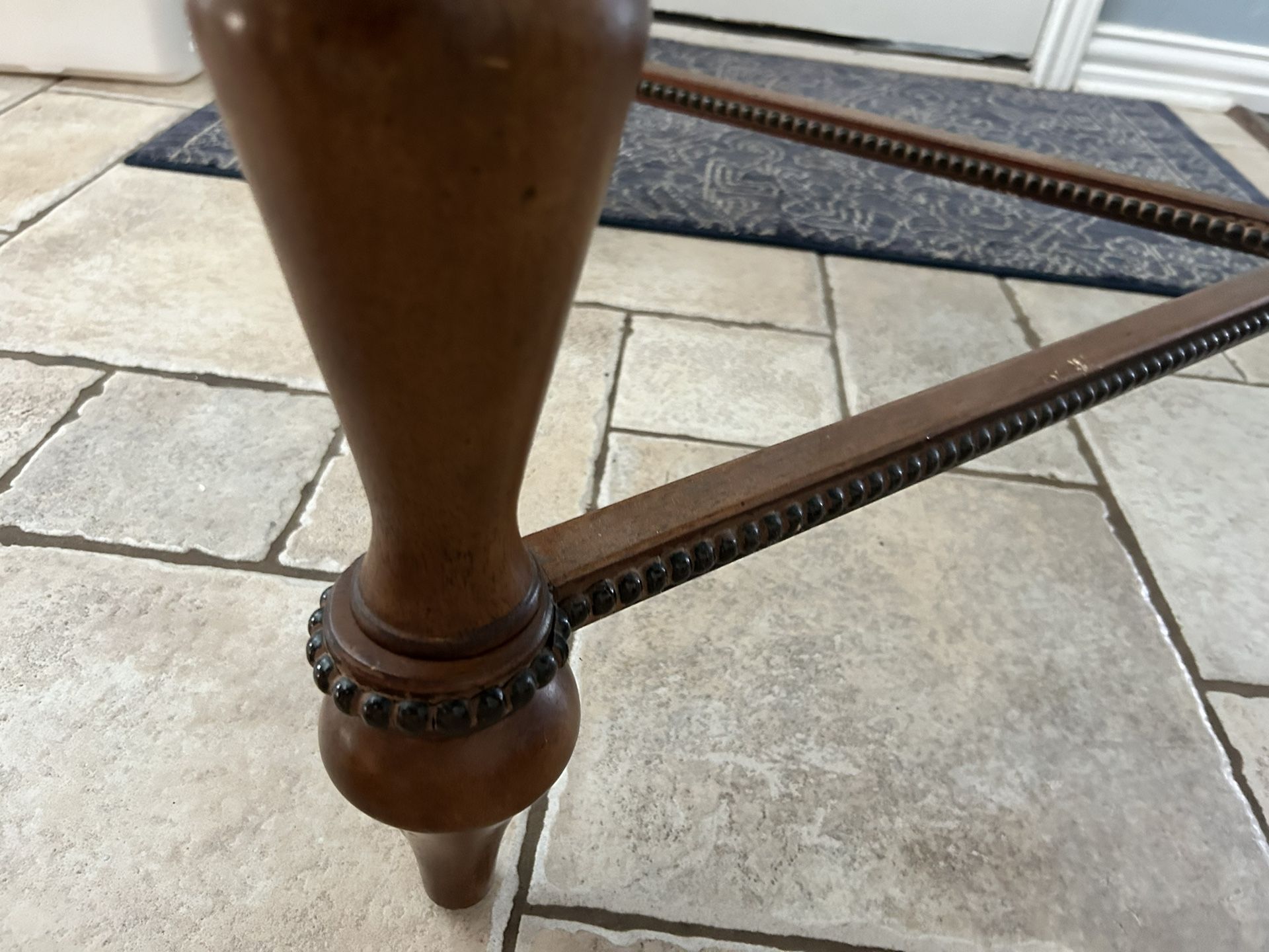 Elegant Maple Wood / Glass Coffee table