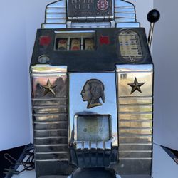 Vintage Jennings “Bronze Chief” 5¢ Slot Machine