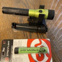 Stream light Flashlight With Two Batteries