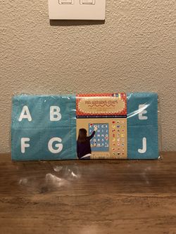 New Felt Alphabet Chart & Other Characters 