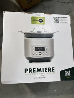 GreenPan Premiere 10-Cup Rice & Grains Cooker