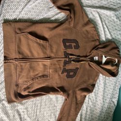 Men’s Medium Brown Gap Zip up