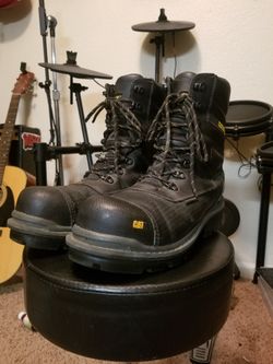 Caterpillar Boots Size 9 (Fit Like 10)