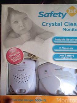 Crystal Clear Baby Monitor by Safety First