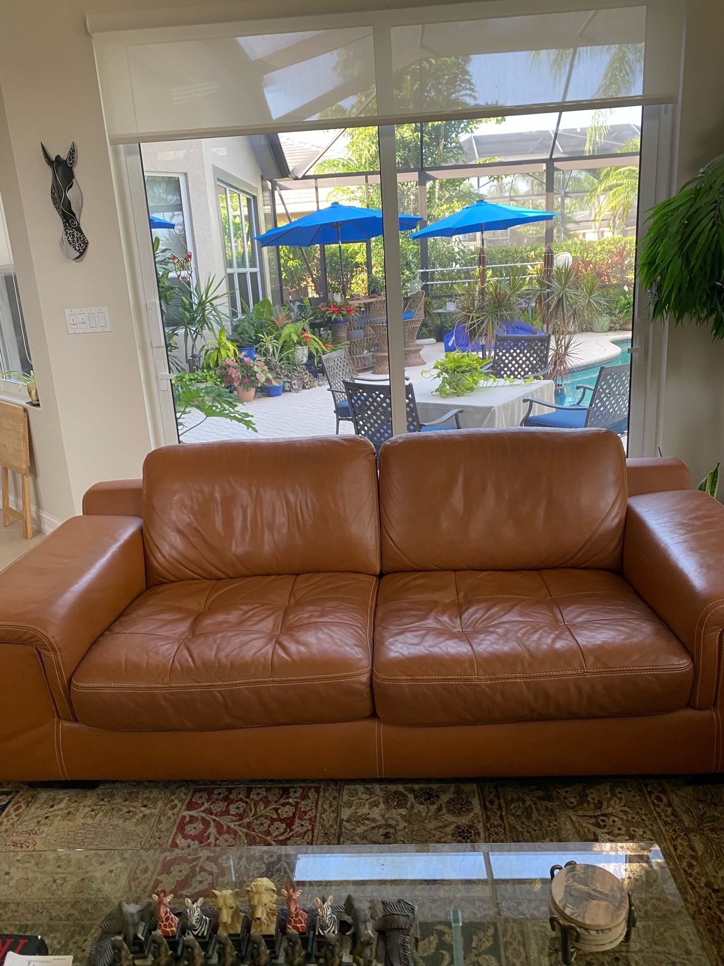 Leather Couch And Chair