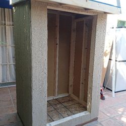 Lean To Shed 4×4×6