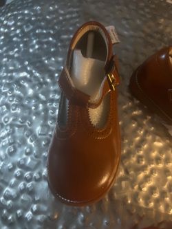 Felix and flora girls leather shoes (new)