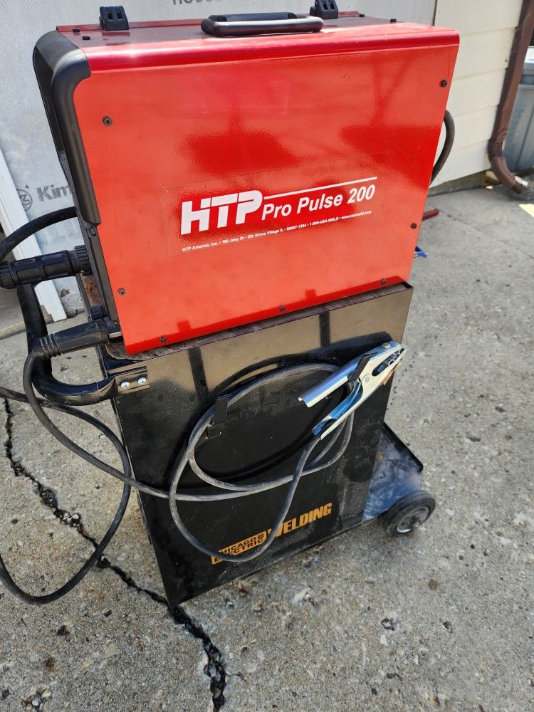 Htp Welder 220v Set Up For Aluminum.