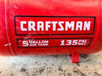 Craftsman 5 Gallon Portable Air Tank